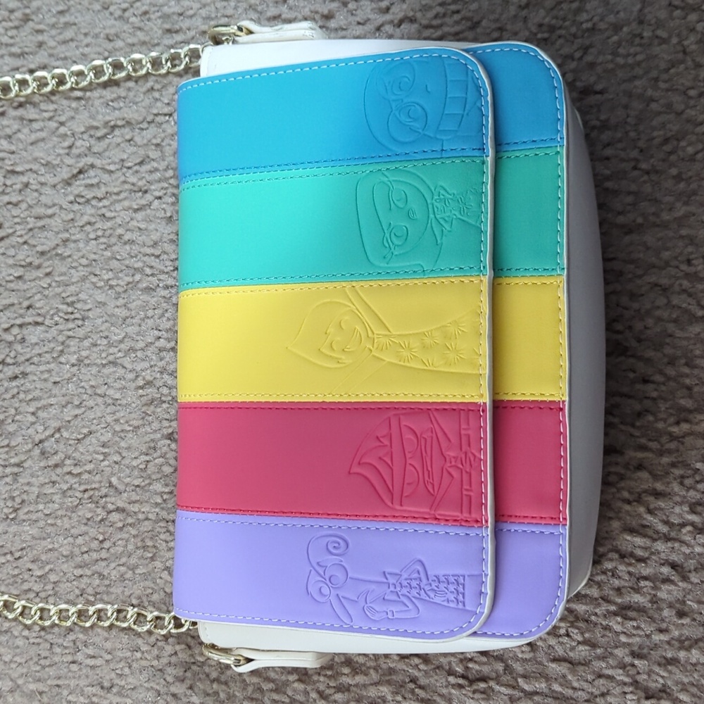 Pixar loungefly inside out purse